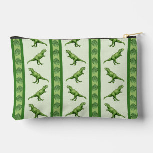 Pochette À Accessoires Pouch Zipper Stripe Tyrannosaurus Rex