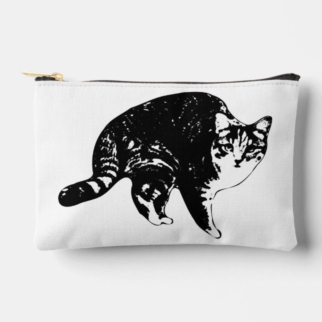 Pochette À Accessoires Prep Light Tabby Pouch (Recto)