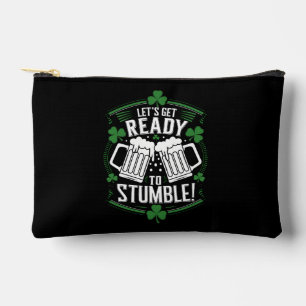 Pochette À Accessoires Préparons-nous à trébucher Drôle de St Patrick's D