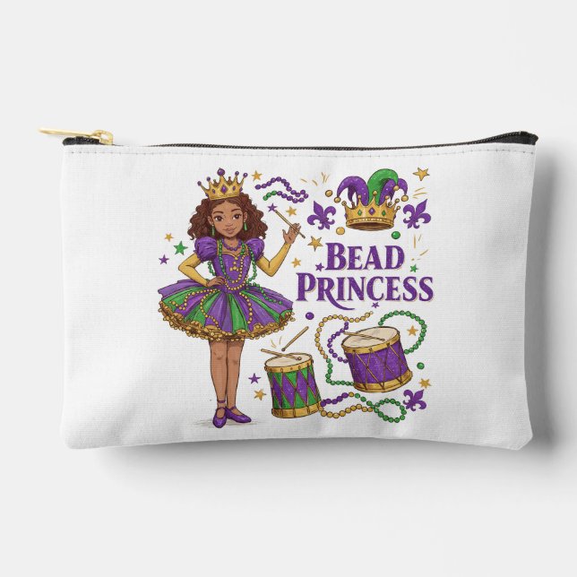 Pochette À Accessoires Princesse de Perles - Mardi Gras (Recto)