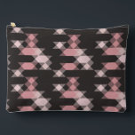 Pochette À Accessoires Print Cut Sew Bag<br><div class="desc">pink white and gray geometric pattern</div>
