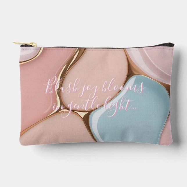 Pochette À Accessoires Print cut sew bag in stylish graphic (Recto)