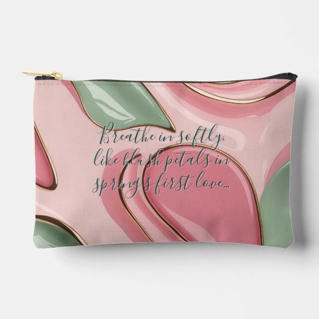 Pochette À Accessoires Print cut sew bag in stylish graphic (Recto)