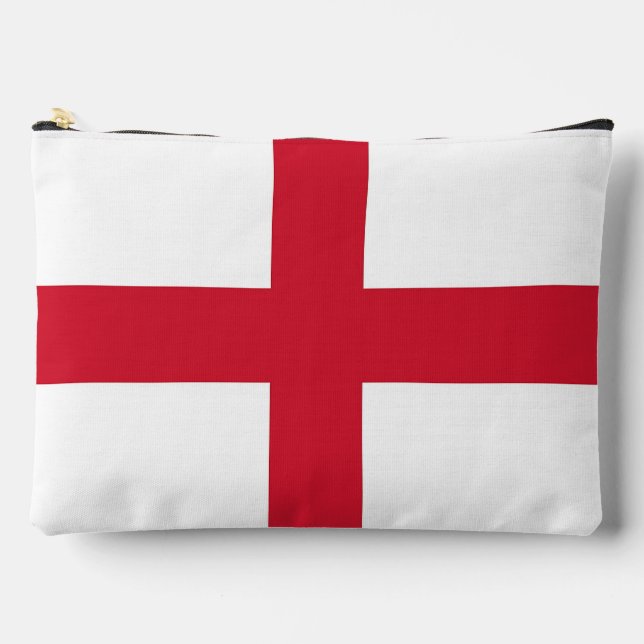 Pochette À Accessoires Print Cut Sew Bag with flag of England (Recto)