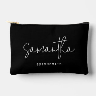 Pochette À Accessoires Proposition de la domestique Nom personnalisé Scri