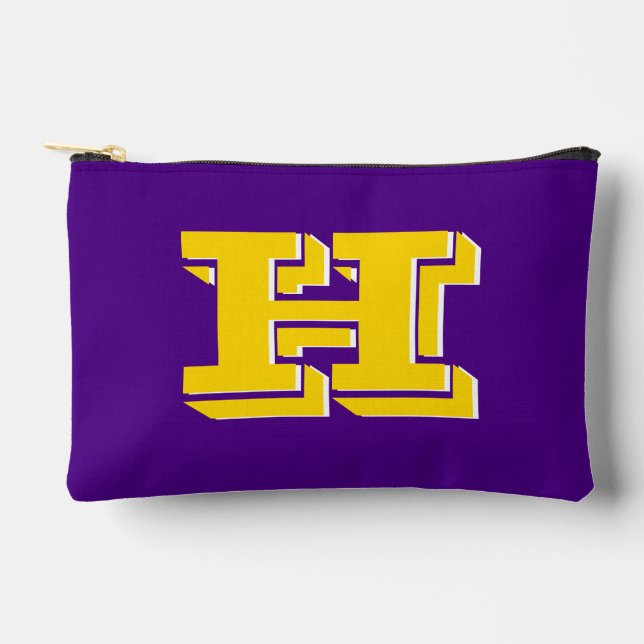 Pochette À Accessoires Purple and Gold Team Pride Monogram (Recto)