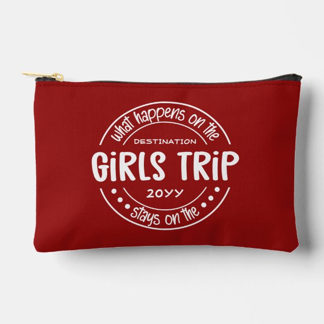 Pochette À Accessoires Que se passe-t-il sur Girls Trip Custom Girls Week (Recto)
