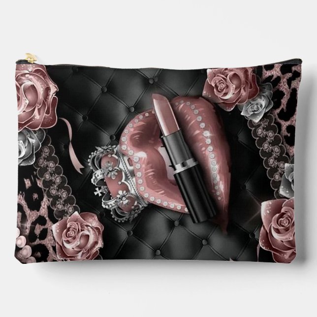 Pochette À Accessoires Queen Lips (Recto)