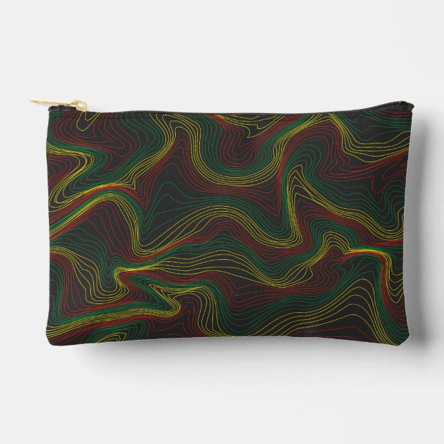 Pochette À Accessoires Rasta Waves (Recto)