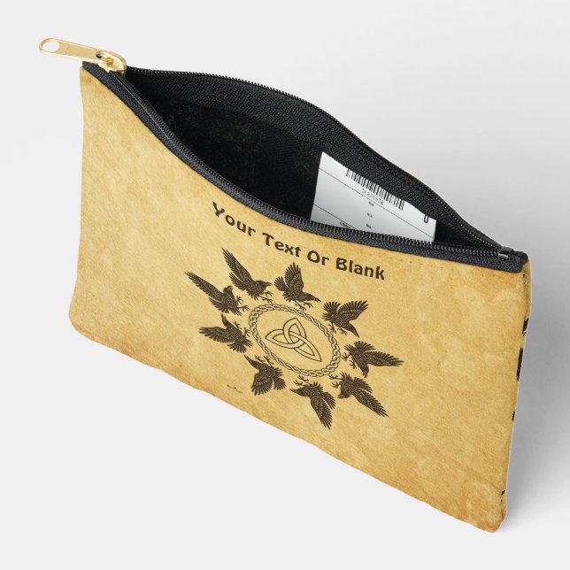 Pochette À Accessoires Ravens Circle Dance (Ouvrir)