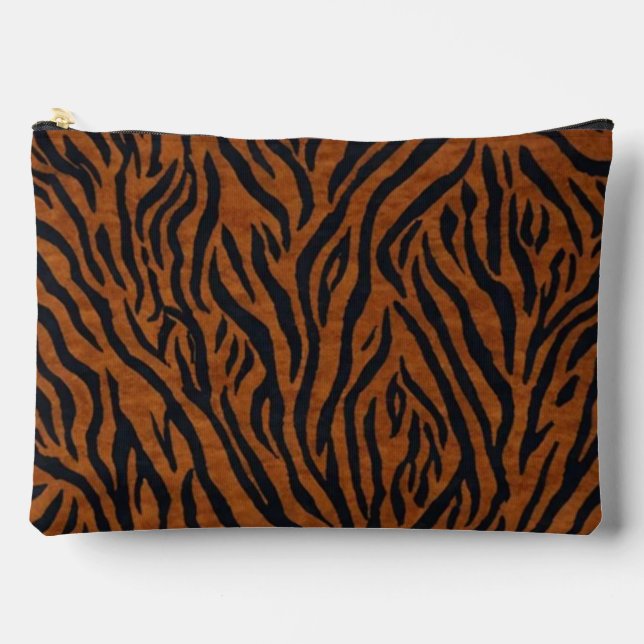 Pochette À Accessoires Rayures de tigre (Recto)