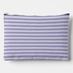 Pochette À Accessoires Rayures Violettes Grandes