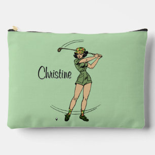 Pochette À Accessoires Réchauffez-vous pour Golfing Personnel Lady Golfer