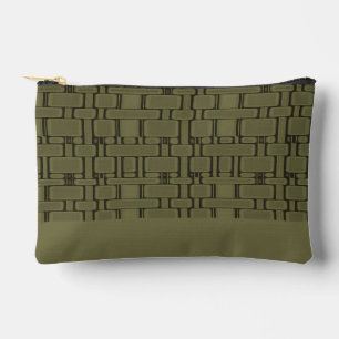 Pochette À Accessoires Rectangle Armée neutre Motif