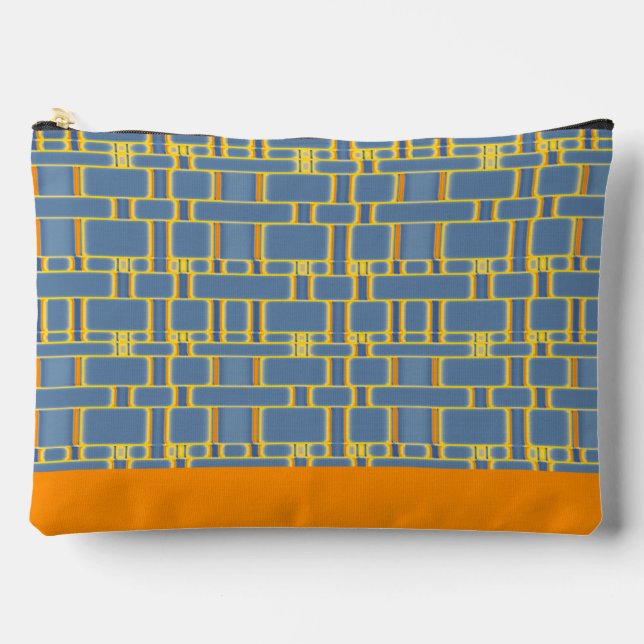 Pochette À Accessoires Rectangle Dégradé Motif 12 (Recto)
