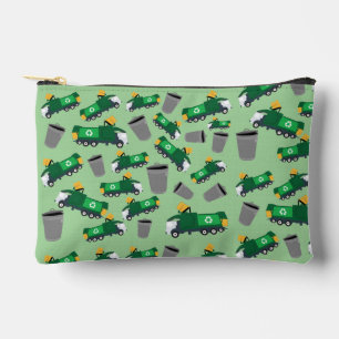 Pochette À Accessoires Recycler le camion-poubelle retour à l'école Coque