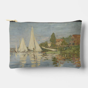 Pochette À Accessoires Régates à Argenteuil, peinture à l'huile, Claude M