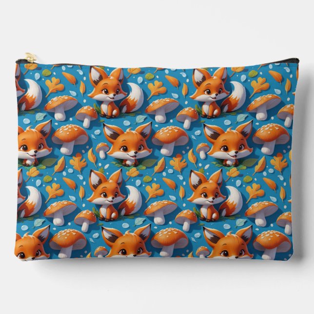 Pochette À Accessoires Renard Kawai (Recto)