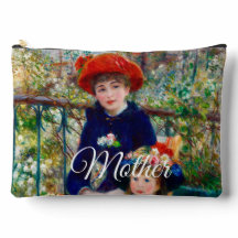 Renoir’s Mother and Child Print Cut Sew Bag