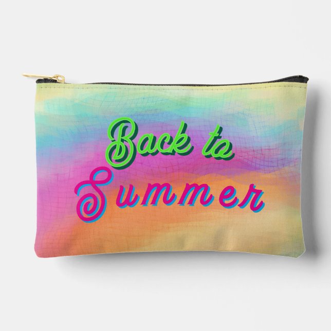 Pochette À Accessoires Retourner à la petite poche d'accessoires d'été (Recto)