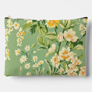 Pochette À Accessoires Retro Floral