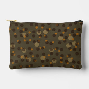 Pochette À Accessoires Retro Mocha Latte 1970s Bubble Dream