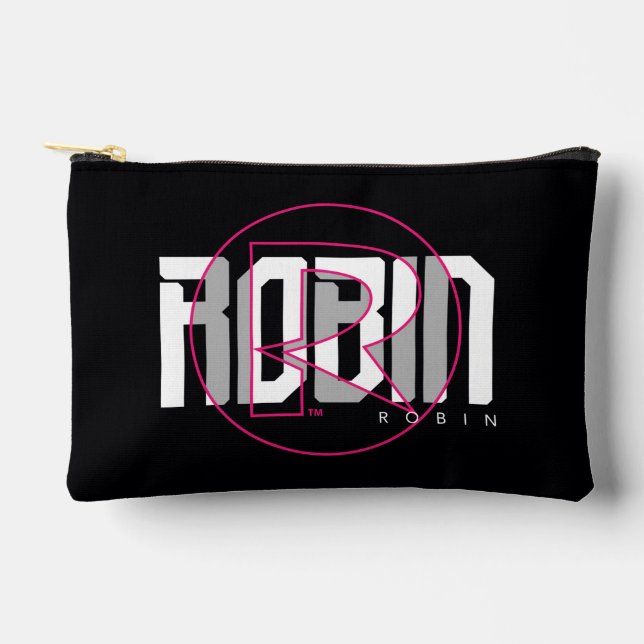 Pochette À Accessoires Robin Hi-Tech Nom Graphique (Recto)