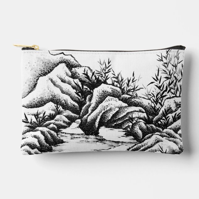 Pochette À Accessoires Rochers (Recto)