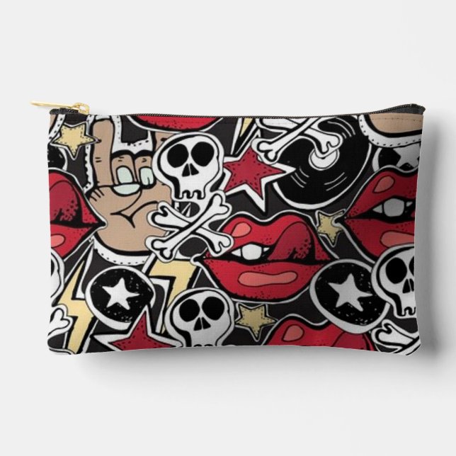 Pochette À Accessoires Rock N'Roll (Recto)
