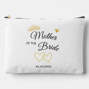 Pochette À Accessoires Rôle de la fête de mariage et date de mariage Desi