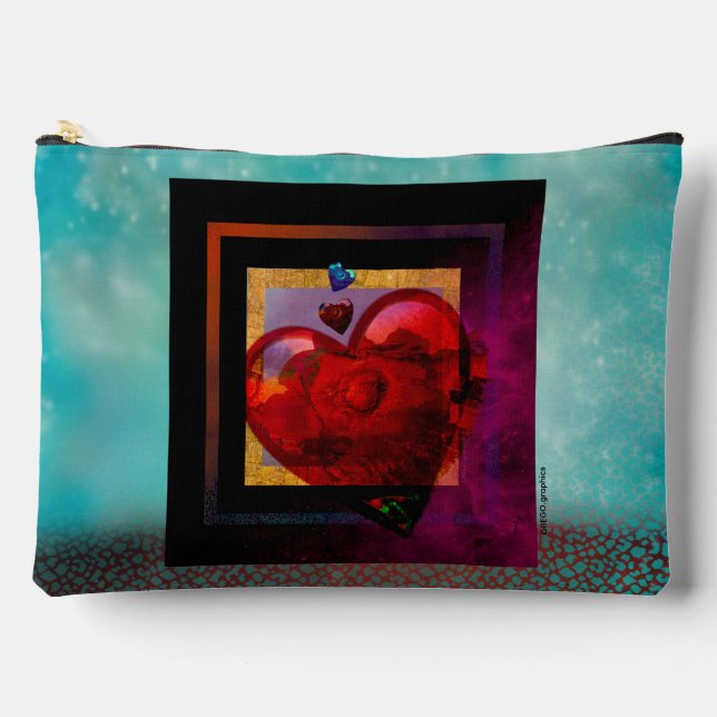 Pochette À Accessoires  Romantic Art Bag – Held in Light (Recto)