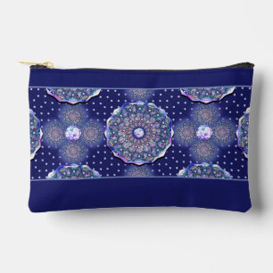 Pochette À Accessoires Rosace bleue