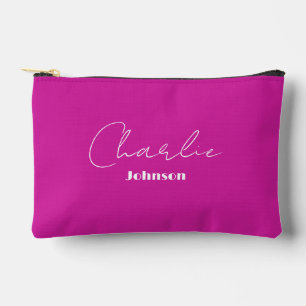 Pochette À Accessoires Rose Chic Et Minimaliste