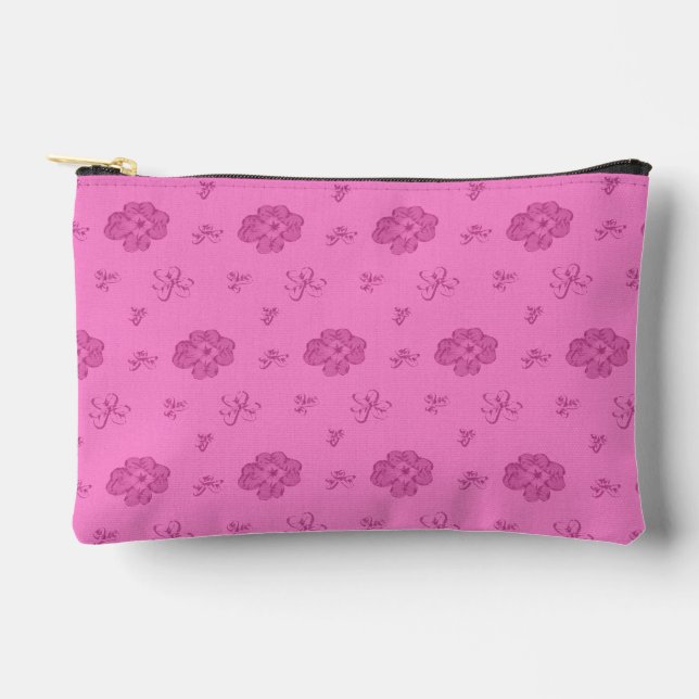 Pochette À Accessoires Rose de trèfle à quatre feuilles (Recto)