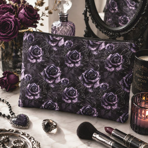 Pochette À Accessoires Roses de cimetière violettes florales gothiques