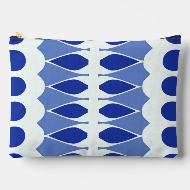 Pochette À Accessoires Sacoche d'accessoires de maquillage classique bleu (Recto)