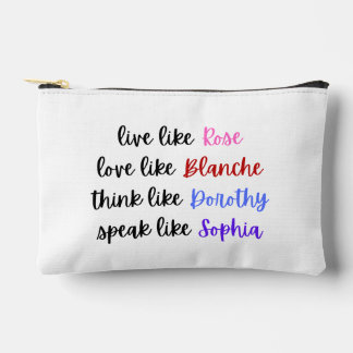 Pochette À Accessoires Sagesse de vie de Golden Girls Typography