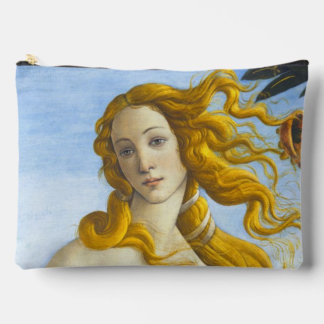 Pochette À Accessoires Sandro Botticelli - Naissance de Vénus Gros plan (Recto)