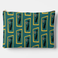 Schrödinger's Cat Mid Century bleu foncé moderne
