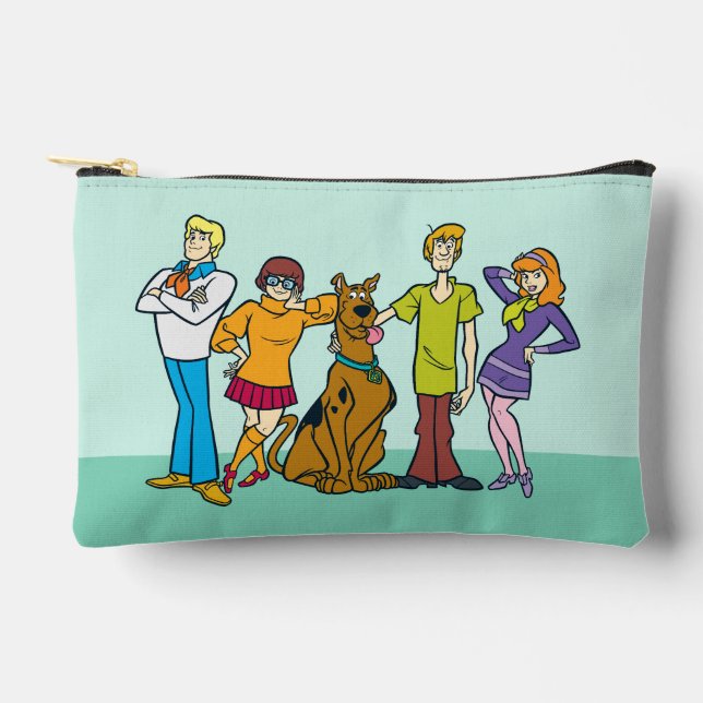 Pochette À Accessoires Scooby-Doo | Gang 14 entier Mystery Inc (Recto)