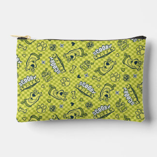 Pochette À Accessoires Scooby Snacks Galore Checker Motif