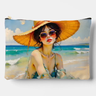 Pochette À Accessoires Se détendre à la plage