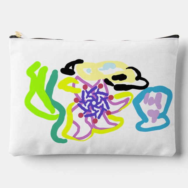 Pochette À Accessoires Seashell and starfish (Recto)