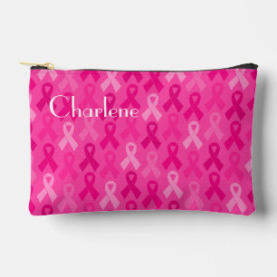 Pochette À Accessoires Sensibilisation au cancer du sein Motif de ruban r