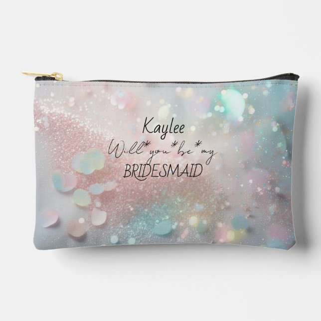 Pochette À Accessoires Seras-Tu Ma Femme De Service ? (Recto)