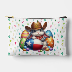 Pochette À Accessoires Shérif de lapin du Texas/sud-ouest de Pâques