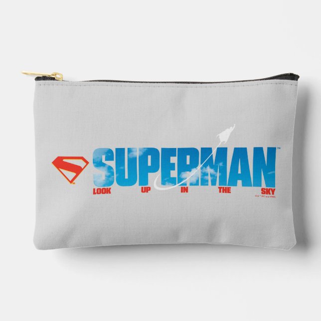 Pochette À Accessoires Silhouette Superman Skybound (Recto)