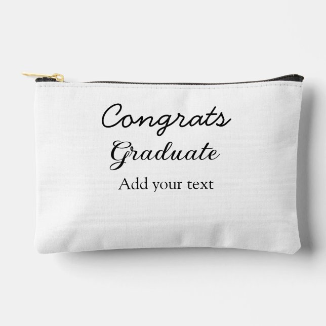Pochette À Accessoires Simple congratulation graduation add your (Recto)