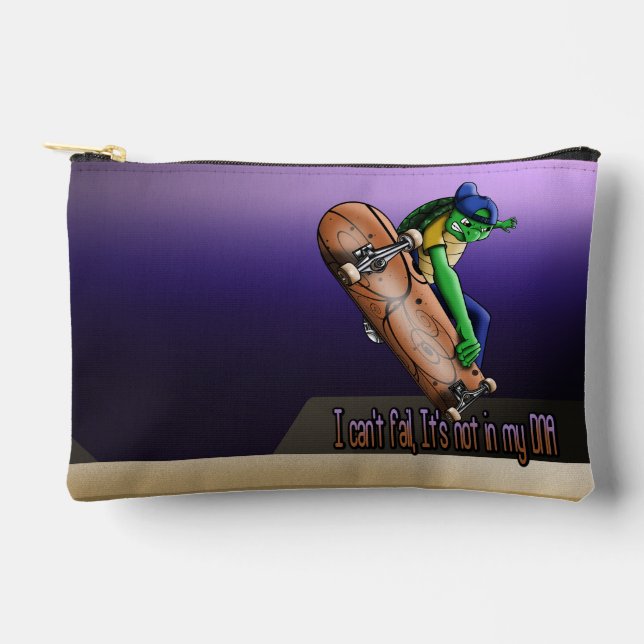 Pochette À Accessoires Skate de tortue (Recto)