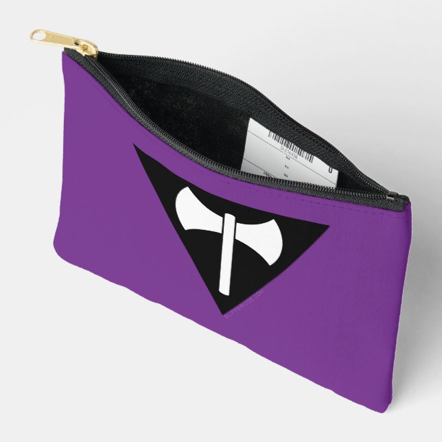 Pochette À Accessoires SlipperyJoe drapeau de la fierté lesbienne puissan (Ouvrir)